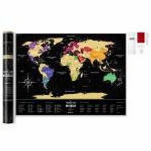 1DEA.me Карта travel map black world арт. 4820191130074