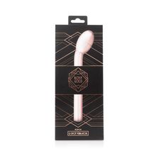 EDC Wholesale Золотистый вибратор для G-стимуляции Rosy Gold G-spot Vibrator - 22 см.