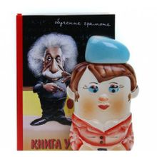 Фляга подарочная: Учительница в книге Книга учителя