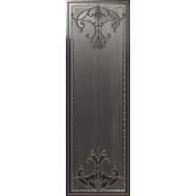 Settecento Ermitage Nero Decoro Fascia Impero 25.5x78 см