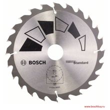 Bosch Пильный диск STANDARD 190X30 20 мм 24 DIY (2609256820 , 2.609.256.820)
