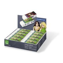 Ластик Rasoplast MANGA B20, белый, 65x23x13мм (3-я часть дисплея из 4-х)