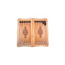 Нарды Бухарские большие, деревянные шашки