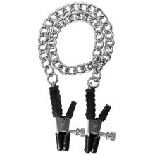 Blush Novelties Зажимы на соски Block Busters Nipple Clamps с цепью