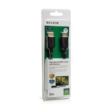 Кабель Belkin High Speed HDMI F3Y021bf2M 2m (Black)