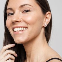 Клипсы "Цветок" (арт. 71030-8)