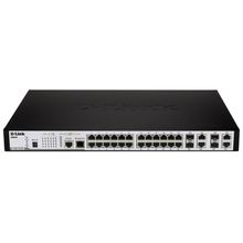 D-Link DES-3810-28, 24-Port 10 100Mbps + 4 Combo 1000BASE-T SFP L3 Managed Switch (DES-3810-28 A1AEI) p n: DES-3810-28 A1AEI