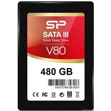 Накопитель SSD 480 Gb SATA 6Gb   s Silicon Power Velox V80    SP480GBSS3V80S25    2.5" MLC