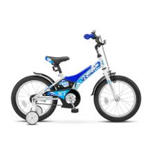 Детский велосипед STELS Jet 16 Z010 белый синий 9" рама