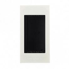 Zenit Цоколь для установки в мебель перегородки на 1 мод., альп. бел. |  код. N2671 BL |  ABB