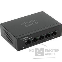 Cisco SB SG110D-05-EU Коммутатор 5-портовый SG110D-05 5-Port Gigabit Desktop Switch