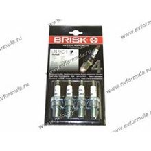 Свечи BRISK 2108-10 LR15YC-1 8кл инжектор с резистором