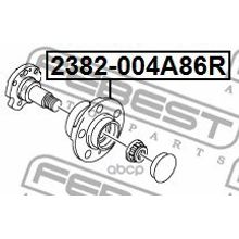 Ступица Колеса | Зад Прав Лев | Skoda Fabia Mk2 (5j) 2007-2014 Febest арт. 2382004A86R