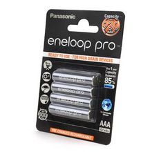 Аккумулятор Panasonic Eneloop Pro AAA 900 4шт. (BK-4HCDE 4BE)
