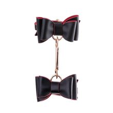 Черно-красный бондажный набор Bow-tie (247530)