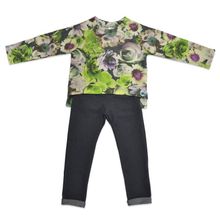 Кит Костюм для девочки (толстовка+лосины) 271-616