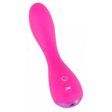 Розовый силиконовый вибратор G-Punkt-Vibrator - 16,7 см. (226727)