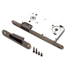 Замок дверной межкомнатный магнитный RENZ INMagn 2090 AB бронза ант.