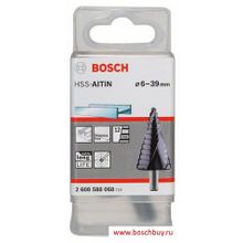 Bosch Ступенчатое сверло Bosch HSS-AlTiN 6-39 мм (2608588068 , 2.608.588.068)