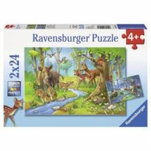 Ravensburger 2 в 1 Лесные жители