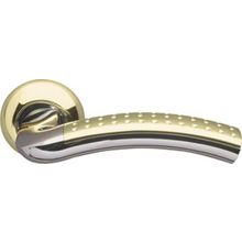 Ручка дверная Armadillo Libra LD26-1GP CP-2 Золото   хром