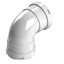 Stout элемент дымохода отвод 90° м м ?80