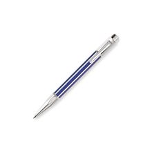 4480.019 - Ручка шариковая Varius автоматическая синий лак посеребрение