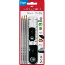 Faber-Castell с карандашами Grip 2001 серый
