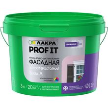 Лакра Prof It 3 кг бесцветная