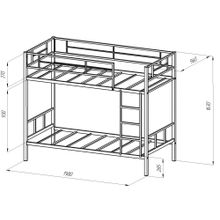 Двухъярусная кровать Севилья-2