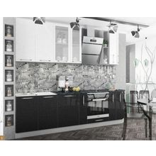 Кухня Олива угловая с пеналом 2800х2200мм (модульная)