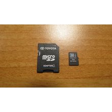 Загрузочная microSD карта Toyota Noah, 2016 г. (dvd603)
