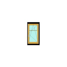 Окно деревянное, Сосна-530*1300