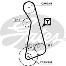 Ремень Грм Audi A4 1.6 95-00  Seat Cordoba 1.6 96-99, Toledo 1.6 96-99  Vw Golf 1.6, 1.8 91-99, Vento 1.6, 1.8 91-98 Gates арт. 5424XS