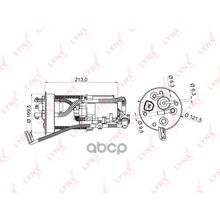 Фильтр Топливный LYNXauto арт. LF986M