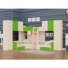 РВ-мебель Трехместная кровать ТРИО 3