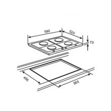 TEKA Варочная поверхность Teka EW 60 4G AI