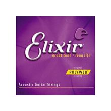 Elixir 11150 PolyWeb струны для 12-стр. акустич. гитары Light 10-47