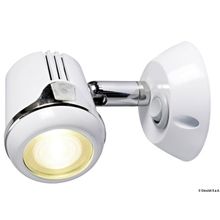 Osculati Articulated HI-POWER LED white spotlight 12 24 V, 13.896.01