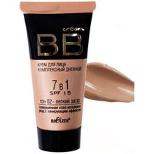 BIELITA BB Крем для лица комплекс Дневной 7 в 1 SPF 15 | Белита