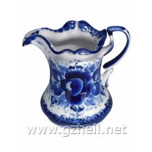 Сливочник "Утро". Гжельский фарфор.  арт. 1500