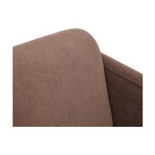 Tetchair Кресло MILAN хром, коричневый