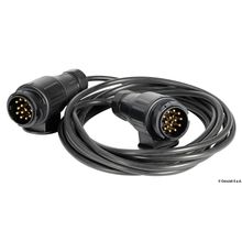 Osculati Extension cable for trailer 2 plugs 13 poles 7 m, 02.024.09