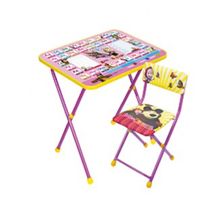 Ника Детям Маша и Медведь Азбука 3 розовый