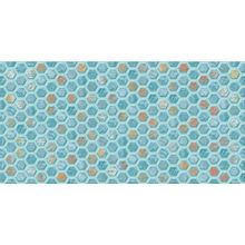 Декор Анкона D бирюзовая 30х60 (5шт)