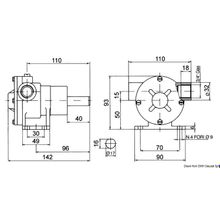 Osculati Nauco PM 34 pump 3 4, 16.037.00