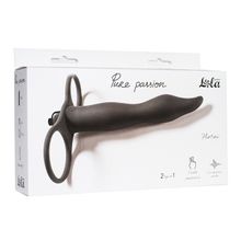 Вибронасадка для двойного проникновения Lola Games Pure Passion Flirtini Black 1204-01lola