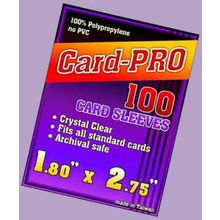 Протекторы Card-Pro для карт Mini (47 х 71 мм)
