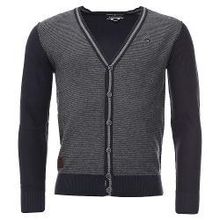 Кардиган мужской Marville 24MV00000045083, серый, 55%хлопок35%вискоза7%полиамид3%ангора, XXL