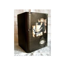 Строгий именной ретро-ежедневник для мужчины